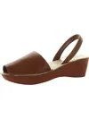 Kenneth Cole Reaction Fine Glass Womens Peep-toe Wedge Sandals In Multi