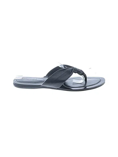 Pre-owned Kenneth Cole Reaction Flip Flops In Gray
