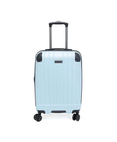 Kenneth Cole Reaction Flying Axis 20" Hardside Expandable Carry-on In Dream Blue