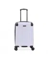 Kenneth Cole Reaction Flying Axis 20" Hardside Expandable Carry-on In Purple