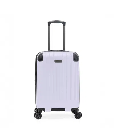 Kenneth Cole Reaction Flying Axis 20" Hardside Expandable Carry-on In Purple