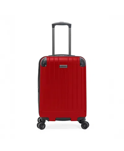 Kenneth Cole Reaction Flying Axis 20" Hardside Expandable Carry-on In Red