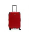 Kenneth Cole Reaction Flying Axis 24" Hardside Expandable Checked Luggage In Red
