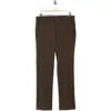 Kenneth Cole Reaction Heather Slim Fit Dress Pant In Chocolate