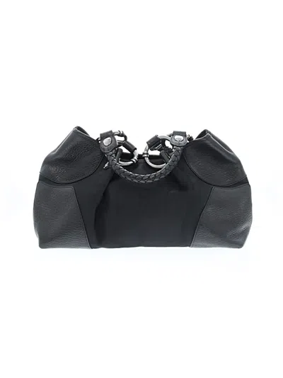 Pre-owned Kenneth Cole Reaction Hobo Bag In Black