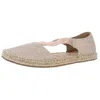 Kenneth Cole Reaction How Elastic Womens Glitter Metallic Espadrilles In Multi