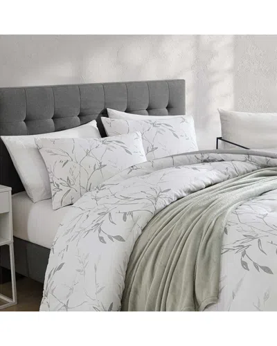 Kenneth Cole Reaction Ink Wash Vine Lightweight Comforter Bedding Set In Green