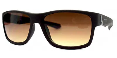 Kenneth Cole Reaction Kc1246 49f Men's Sunglasses Grey Size 58 In Brown