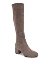 Kenneth Cole Reaction Kenneth Cole Women's Reaction Rida Knee High Stretch Boots In Shitake