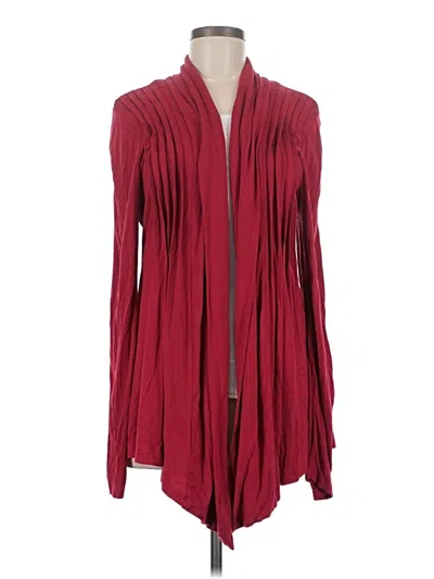 Pre-owned Kenneth Cole Reaction Kimono In Burgundy