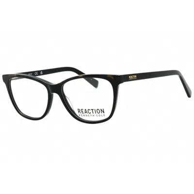 Kenneth Cole Reaction Ladies Black Rectangular Eyeglass Frames Rn50007
