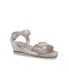 Kenneth Cole Reaction Little And Big Girls Ebba Avon Wedge Sandal In Gold