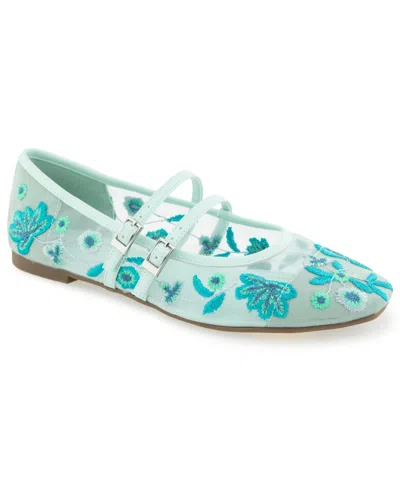 Kenneth Cole Reaction Malibu Nites Mary-jane Ballet Flat In Multi