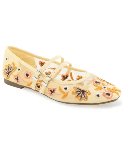 Kenneth Cole Reaction Malibu Nites Mary-jane Ballet Flat In Multi
