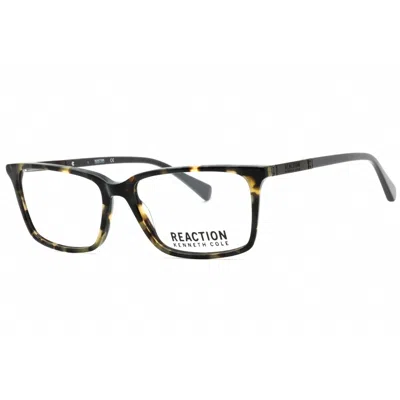 Kenneth Cole Reaction Men's Grey Rectangular Eyeglass Frames Kc0870