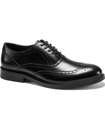 Kenneth Cole Reaction Men's Lance Wingtip Oxford In Black