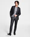 Kenneth Cole Reaction Men's Ready Flex Slim-fit Suit In Gun Metal