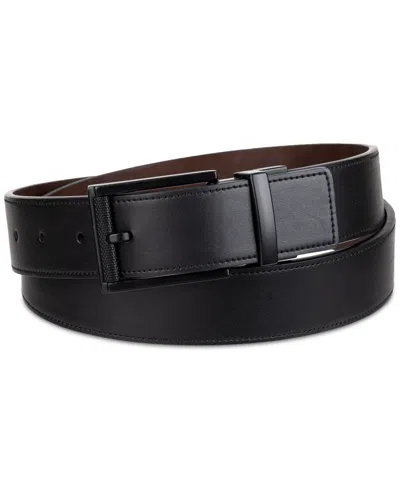 Kenneth Cole Reaction Men's Reversible Stretch Belt In Black,brown
