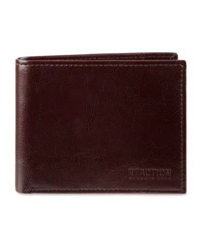 Kenneth Cole Reaction Men's Rfid Extra Capacity Slim Fold Wallet