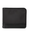 Kenneth Cole Reaction Men's Rfid Extra Capacity Slim Fold Wallet In Black
