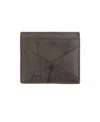 Kenneth Cole Reaction Men's Rfid Leather Slimfold Wallet With Removable Magnetic Card Case In Gray