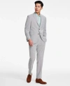 KENNETH COLE REACTION MEN'S SLIM-FIT MINI-HOUNDSTOOTH SUIT