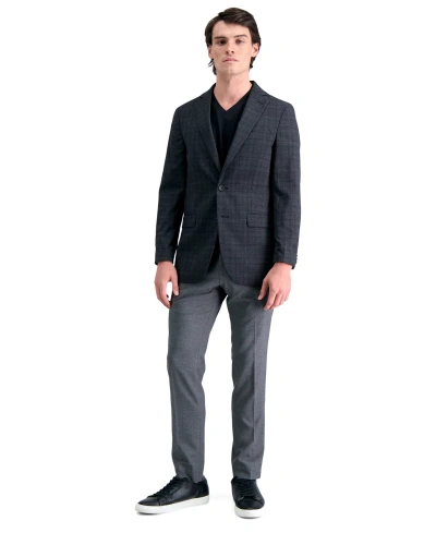 Kenneth Cole Reaction Men's Slim-fit Stretch Dress Pants In Med Gray