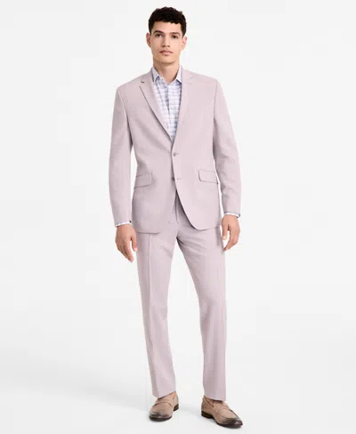 Kenneth Cole Reaction Men's Slim-fit Suit In Pink