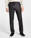 Kenneth Cole Reaction Men's Techni-cole Suit Separate Slim-fit Pants In Gun Metal