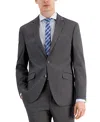 Kenneth Cole Reaction Mens Slim Fit Suit Separate Suit Jacket In Light Grey12