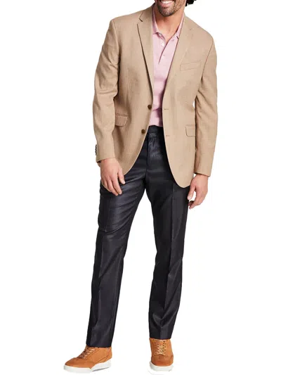 Kenneth Cole Reaction Mens Pattern Polyester Sportcoat In Multi