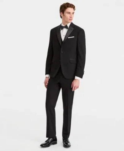 Kenneth Cole Reaction Mens Slim Fit Techni Cole Tuxedo Separates In Black