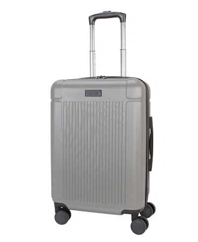 Kenneth Cole Reaction Midtown 20" Hardside Expandable Carry-on Luggage In Gray