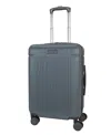 Kenneth Cole Reaction Midtown 20" Hardside Expandable Carry-on Luggage In Gray