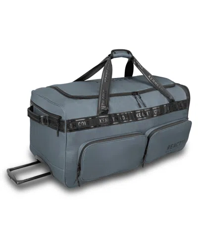 Kenneth Cole Reaction Midtown 32" Rolling Duffel In Blue