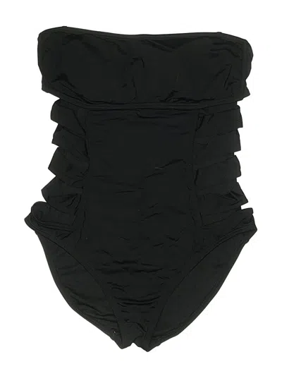 Pre-owned Kenneth Cole Reaction One Piece Swimsuit In Black