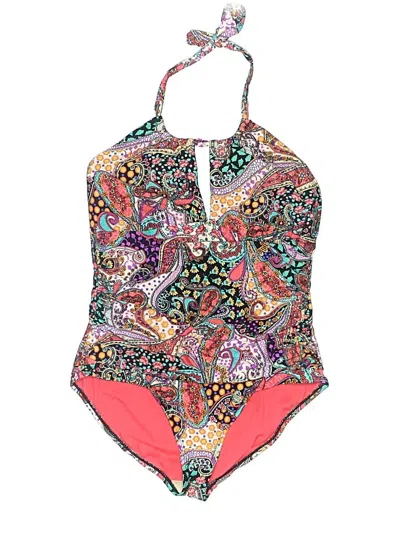 Pre-owned Kenneth Cole Reaction One Piece Swimsuit In Pink