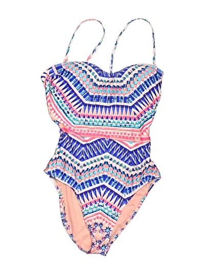 Pre-owned Kenneth Cole Reaction One Piece Swimsuit In Pink