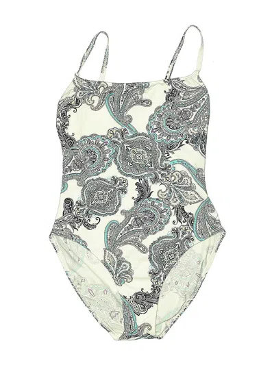 Pre-owned Kenneth Cole Reaction One Piece Swimsuit In White