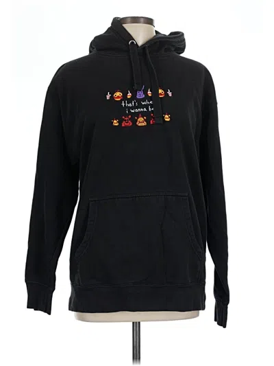 Pre-owned Kenneth Cole Reaction Pullover Hoodie In Black
