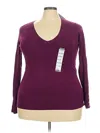 Kenneth Cole Reaction Pullover Sweater In Purple