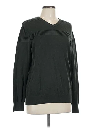 Pre-owned Kenneth Cole Reaction Pullover Sweater In Green