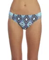 Kenneth Cole Reaction Reaction Coastal Escapade Bikini Bottom In Ocean In Blue