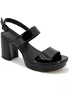 Kenneth Cole Reaction Reebeka Womens Patent Open Toe Platform Sandals In Multi