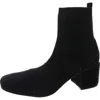 Kenneth Cole Reaction Reneechelsea Womens Rhinestone Manmade Ankle Boots In Black