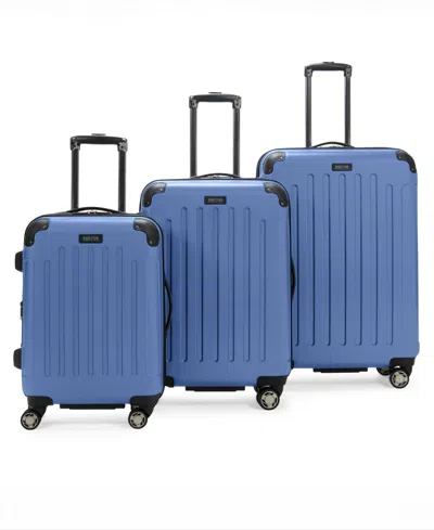 Kenneth Cole Reaction Renegade 3-pc. Hardside Expandable Spinner Luggage Set In Blue