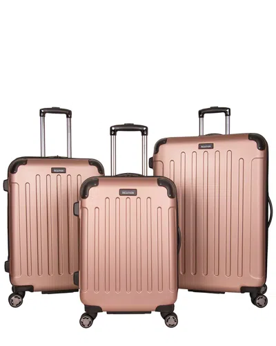 Kenneth Cole Reaction Renegade 3pc Hardside Set In Gold