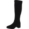 Kenneth Cole Reaction Rida Stretch Boot Womens Zipper Faux Suede Knee-high Boots In Multi