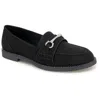 Kenneth Cole Reaction Rl24cdl04 Womens Animal Print Manmade Loafers In Black