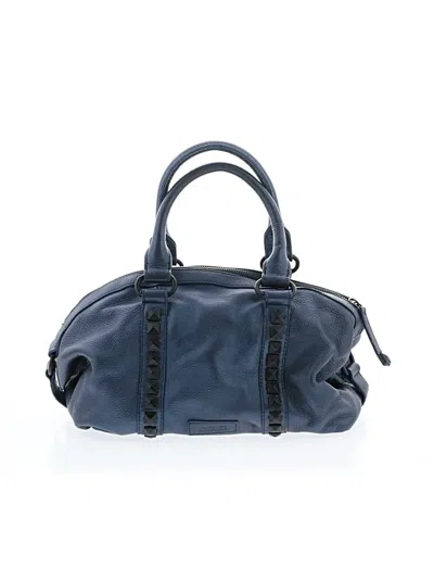 Pre-owned Kenneth Cole Reaction Satchel In Blue